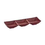 RAMEQUIN 3 COMP 26.5X8.8 MARRON MILAMINE(25326)
