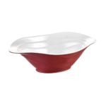 SALADIER DUET ROUGE33X23CM MILAMINE(18033)
