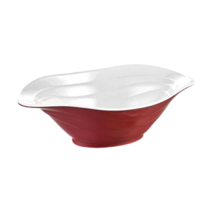 SALADIER DUET ROUGE33X23CM MILAMINE(18033)