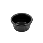 RAMEQUIN ROND NOIR 5.8CM MILAMINE(13030)