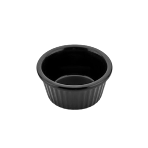 RAMEQUIN ROND NOIR 5.8CM MILAMINE(13030)