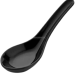 FINGEFOOD SPPON 15ML NOIR MILAMINE(13015)