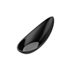 FINGEFOOD SPPON 18ML NOIR MILAMINE(13018)