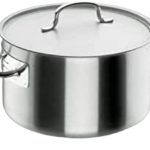 BRAISIERE 2 ANSES INOX 45CM 50046 A/COUVERCLE