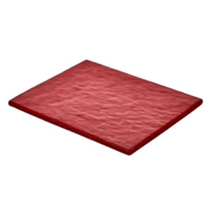 TABLEAU CARRE MRBRE ROUGE 1/2 26.5X32.5CM (17012)