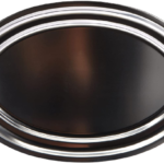 PLATEAU A POISSON OVAL INOX 40X26 61840