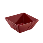 SALADIER CARRE LUXOR  ROUGE 24CM(23024)