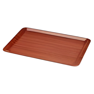 PLATEAU RCTANG TECK 53X37CM(5337K)
